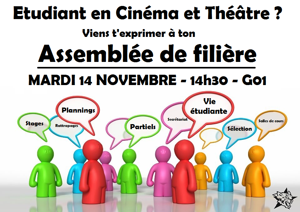 Cinéma/théâtre MARDI 14 NOVEMBRE G01 14h30